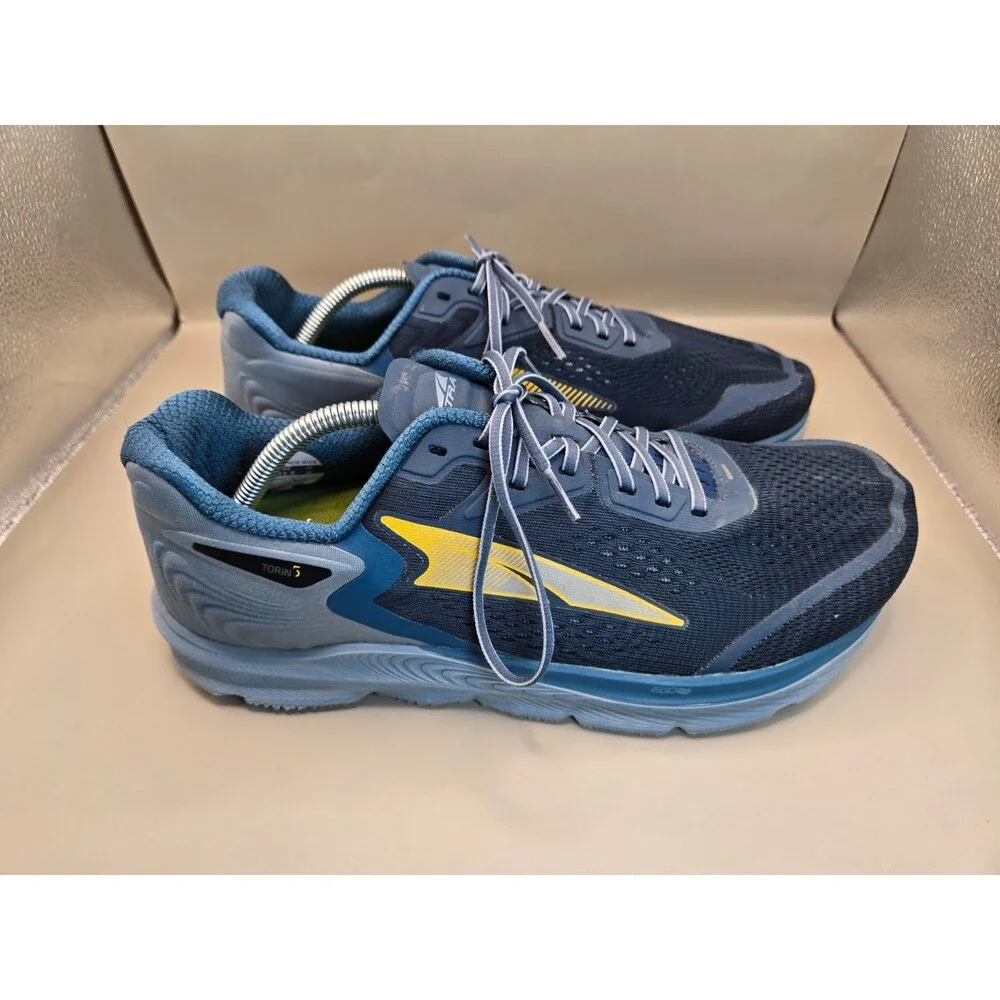 Altra Torin 5 Trail Shoes Mens 11.5 Wide Blue Running Athletic Zero Drop Sneaker